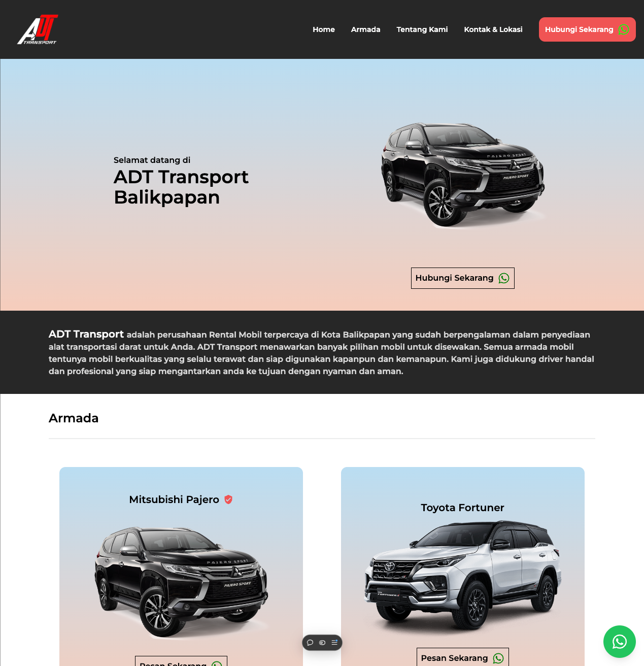 Car Rental Website